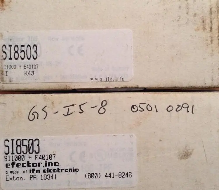 New | in-Stock IFM EFECTOR SI8503 Sensors Ohio US | Surplus Asset Holdings #1233518