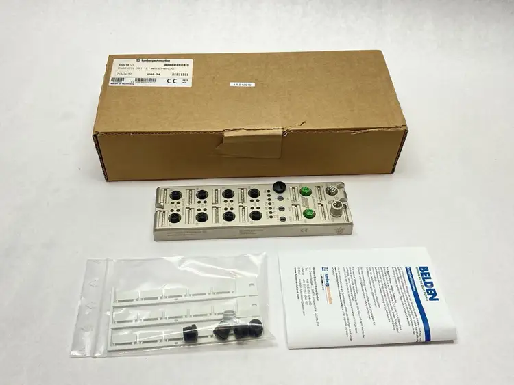 Used LUMBERG AUTOMATION MULTIPROTOCOL I/O W/O ETHERCAT 900016123 Input / Output Modules Michigan US | Maverick Industrial Sales #1092085