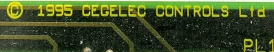 USED CEGELEC 20X4495C1L CIRCUIT BOARD 20X4454A1L