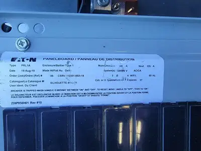 Used 2019 EATON PRL1A Switchgears British Columbia CA | Lenmark #238940
