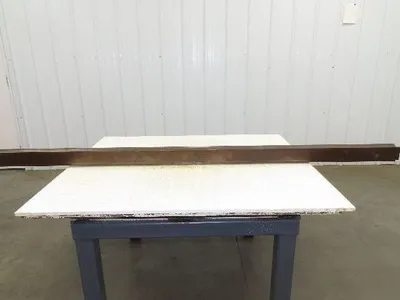 Press Brake Die 82" Long 1.5" Radius Bend 1/2" Tang 2-3/8" W 2-11/16" H