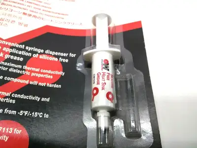 USED ITW CHEMTRONICS SILICONE FREE HEAT SINK GREASE 8G (0.28 OZ)