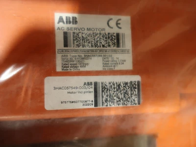 Used ABB 3HAC057549-003/04 Servo Motors Ohio US | Aucto #1427245