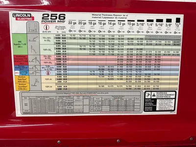LINCOLN POWER MIG 256 WELDERS (Miscellaneous) | Turner's Machinery (5)