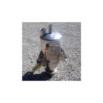 Used Stainless Steel Dry Bulk Hopper - 1.25 cu/ft