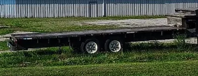 Used 2004 CUSTOM BUILT 33 FOOT X 102" Flatbed Trailers Michigan US | Proxy Equipment #1378404