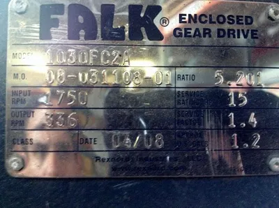 USED Falk 1030FC2A