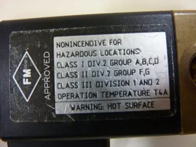 USED BURKERT EASY FLUID CONTROL SYS 311-C-5/64-FPM-BR