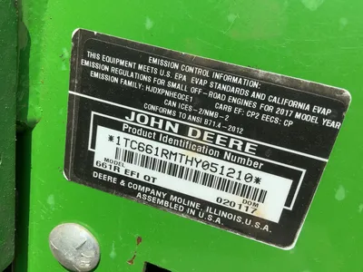 USED JOHN DEERE 661R EFI