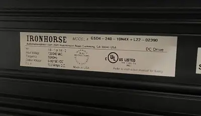 New 48'' Accumulation Table, Variable Speed