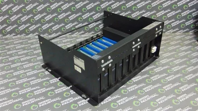 Square D 8030 RRK200 SY/MAX 9 Slot Rack Chassis Series E2 Used