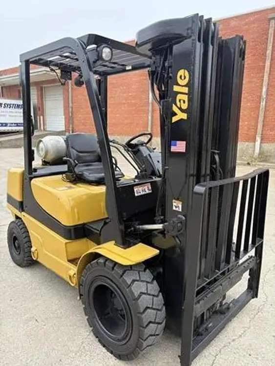 Used 2017 YALE GTP060MX Internal Combustion Forklifts: Pneumatic Tire Texas US | North Texas Equipment Services #870426
