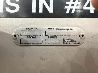 Used GRACO SENATOR Pumps Quebec CA | Carter-Wilson Equipment Services #1364684