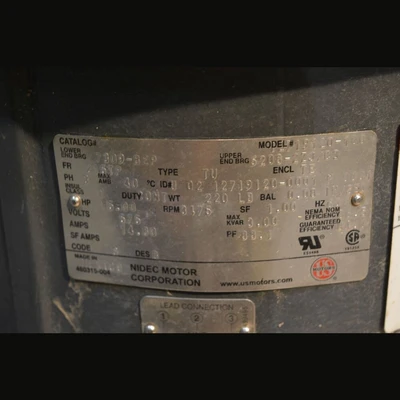 U.S 15 HP Motor