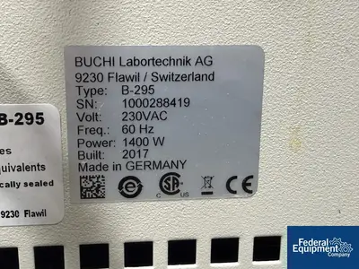 USED BUCHI Buchi B-290 Mini Spray Dryer with B-295 Inert Loop