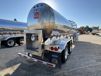 Used 2017 WALKER MILK TANKER TRAILER Liquid Supply Trailers Michigan US | Miedema Asset Management Group #1709464