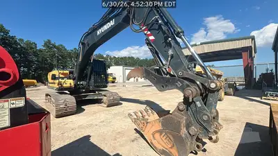 Used 2024 HYUNDAI HX220AL Crawler Excavators South Carolina US | National Equipment Dealers #1425835