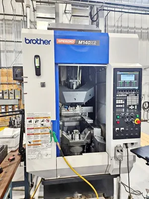2017 BROTHER SPEEDIO M140X2 DRILL & TAP Vertical Machining Centers (5-Axis or More) | CNCsurplus (1)
