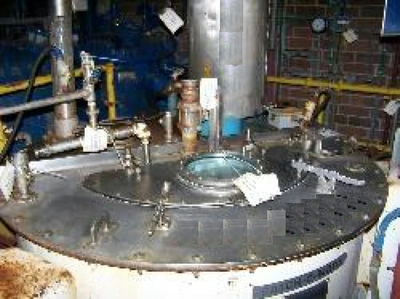 Tolhurst 48 x 24 perforate basket centrifuge, 316L SS.