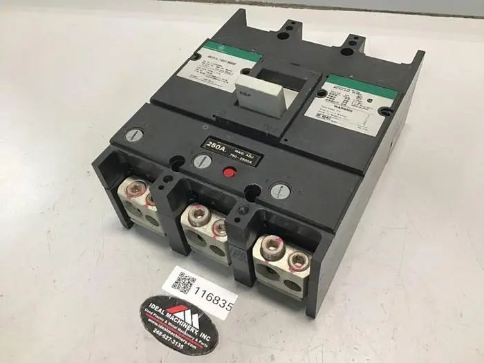 Used GENERAL ELECTRIC / GE TJJ436250WL Circuit Breakers Michigan US | Ideal Machinery #697638