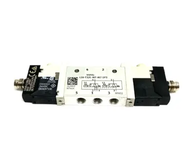 USED FESTO SOLENOID VALVE 2X3/2-WAY, MONOSTABLE 574356