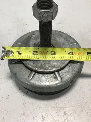 USED METAL FABRICATOR LEVELING PAD