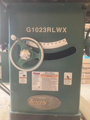 USED GRIZZLY 1023RL WX TABLE SAW