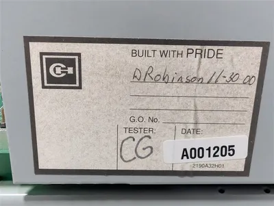 Cutler Hammer MGR Voltage Regulator Logic Module 5304C16G01 Used