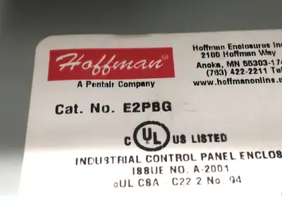 USED HOFFMAN E2PBG