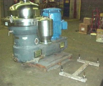 Westfalia SA 82-06-177 clarifier centrifuge, 316SS.