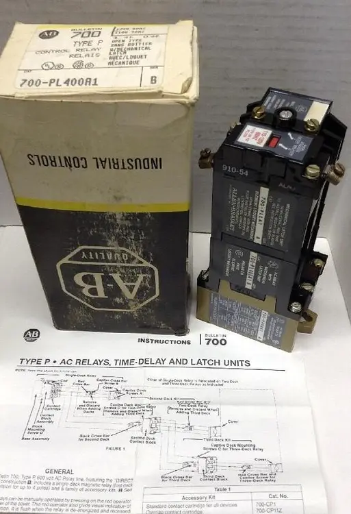 Used ALLEN BRADLEY 700-PL400A1 Miscellaneous Equipment (Electrical & Power) | Surplus Asset Holdings #1204078