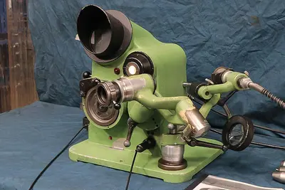 OPTIMA (MADE IN SWITZERLAND) HIGH PRECISION UNIVERSAL DRILL GRINDER