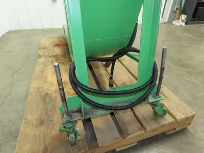 Tanaka Magnetic Chip Conveyor Scraper Chain w/Coolant Filter 14"W 112"L 220V 3PH
