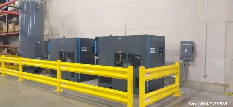Used ATLAS COPCO GA110 VSD+ Rotary Screw & Sliding Vane Air Compressors Illinois US | Aaron Equipment #793663