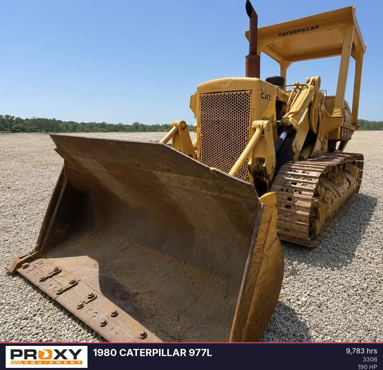 Used 1980 CATERPILLAR 977L Compact Track Loaders Indiana US | Proxy Equipment #1388966