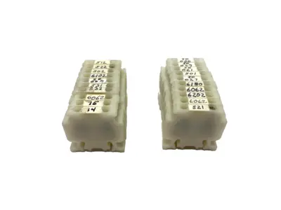 Used Allen-Bradley White Terminal Block 30-12AWG 600V 30A LOT OF 20 Terminal Blocks Michigan US | Maverick Industrial Sales #1421837