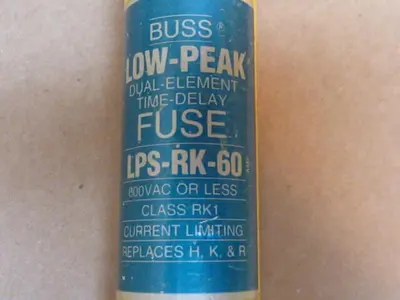 USED BUSS / BUSSMANN LPS-RK-60