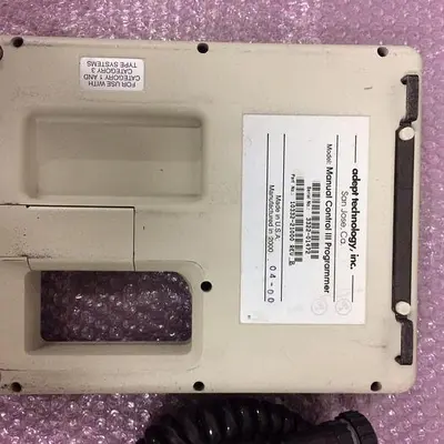ADEPT MANUAL CONTROL III PROGRAMMER