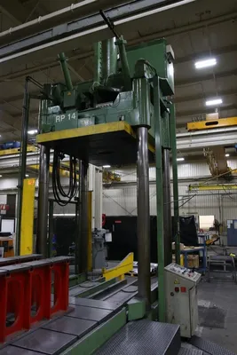 1997 REIS TUS-160-100 Hydraulic Spotting Press | Universal Press & Machinery (UPM) (7)