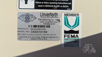 USED 2012 UNVERFERTH 3750