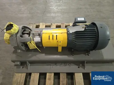 Used FlowServe 10 HP Flowserve Centrifugal Pump, Model MK3 Lo-Flo, C/S Pumps Ohio US | Federal Equipment Company #1337709