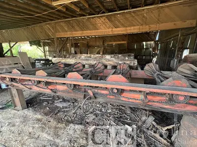 USED EDMISTON COMPLETE SAWMILL - DEBARKER, EDGER, CHIPPER
