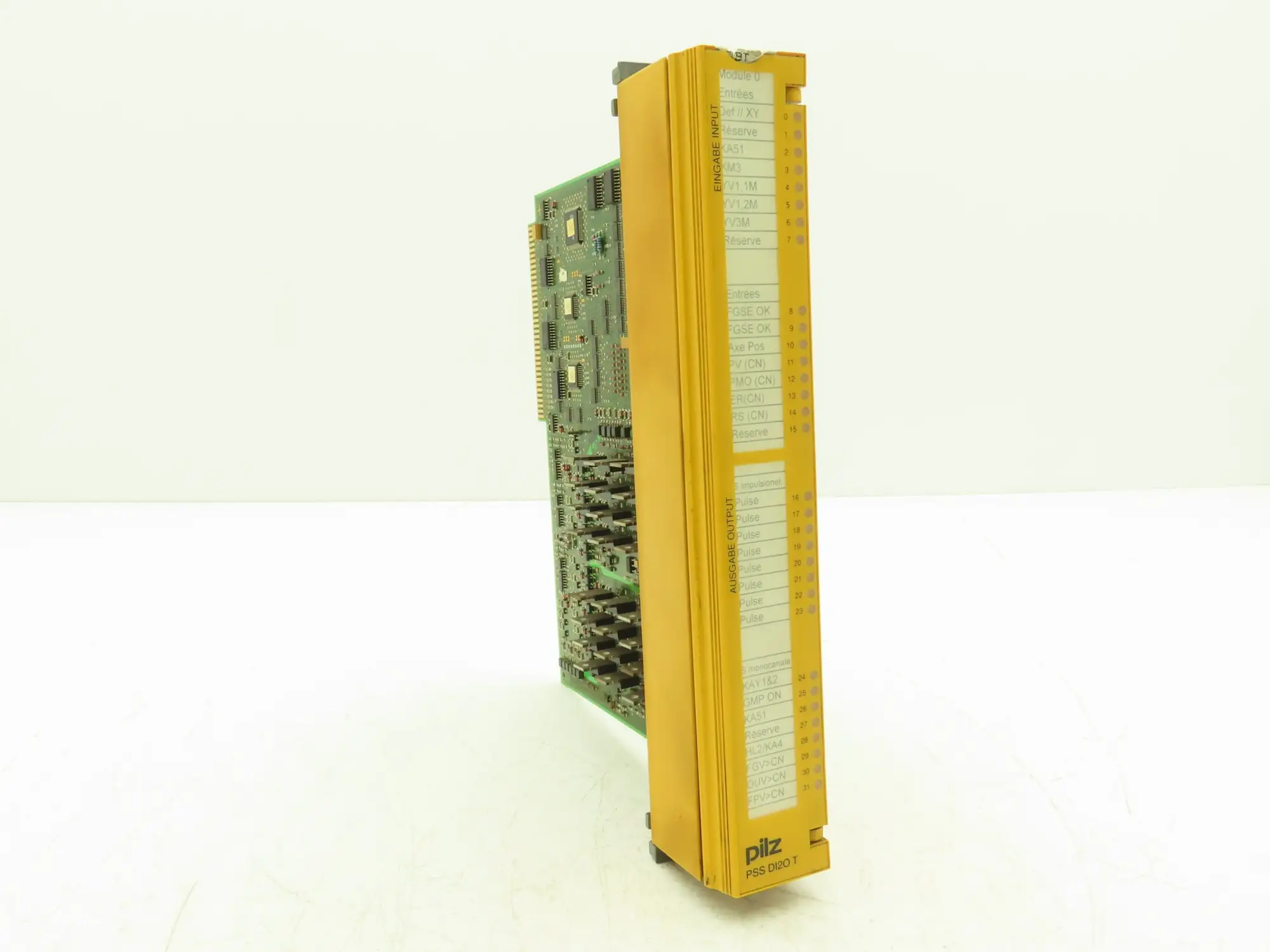 Pilz PSS D120 T IO Card 16 Digital Input 16 Digital Output 24VDC 2A