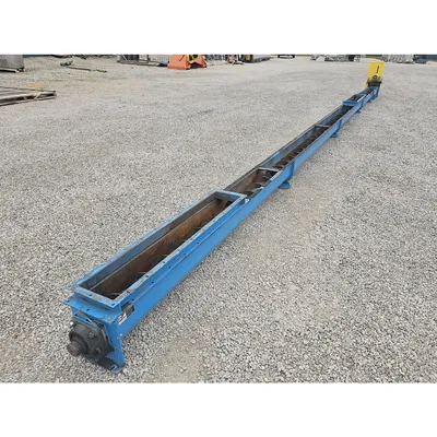 Used Orthman Conveying Systems Industrial Screw Auger Conveyor 9" Dia. X 42'L