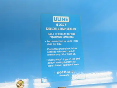 Used ULINE _UNKNOWN_ Manual L Bar Sealers Indiana US | Arrow Industrial #1483010