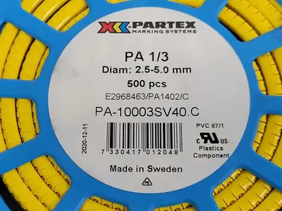 NEW PARTEX PA-10003SV40.C