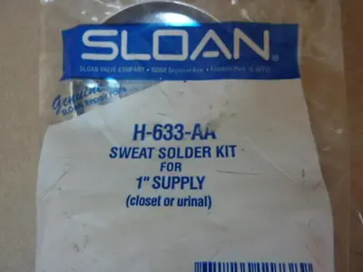 NEW SLOAN FLUID ACCESSORIES 110