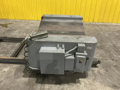 20,000 LB X 48" ROWE MOTORIZED COIL CAR SELF CONTAINED W/ ELEVATION: YOBRO #25063