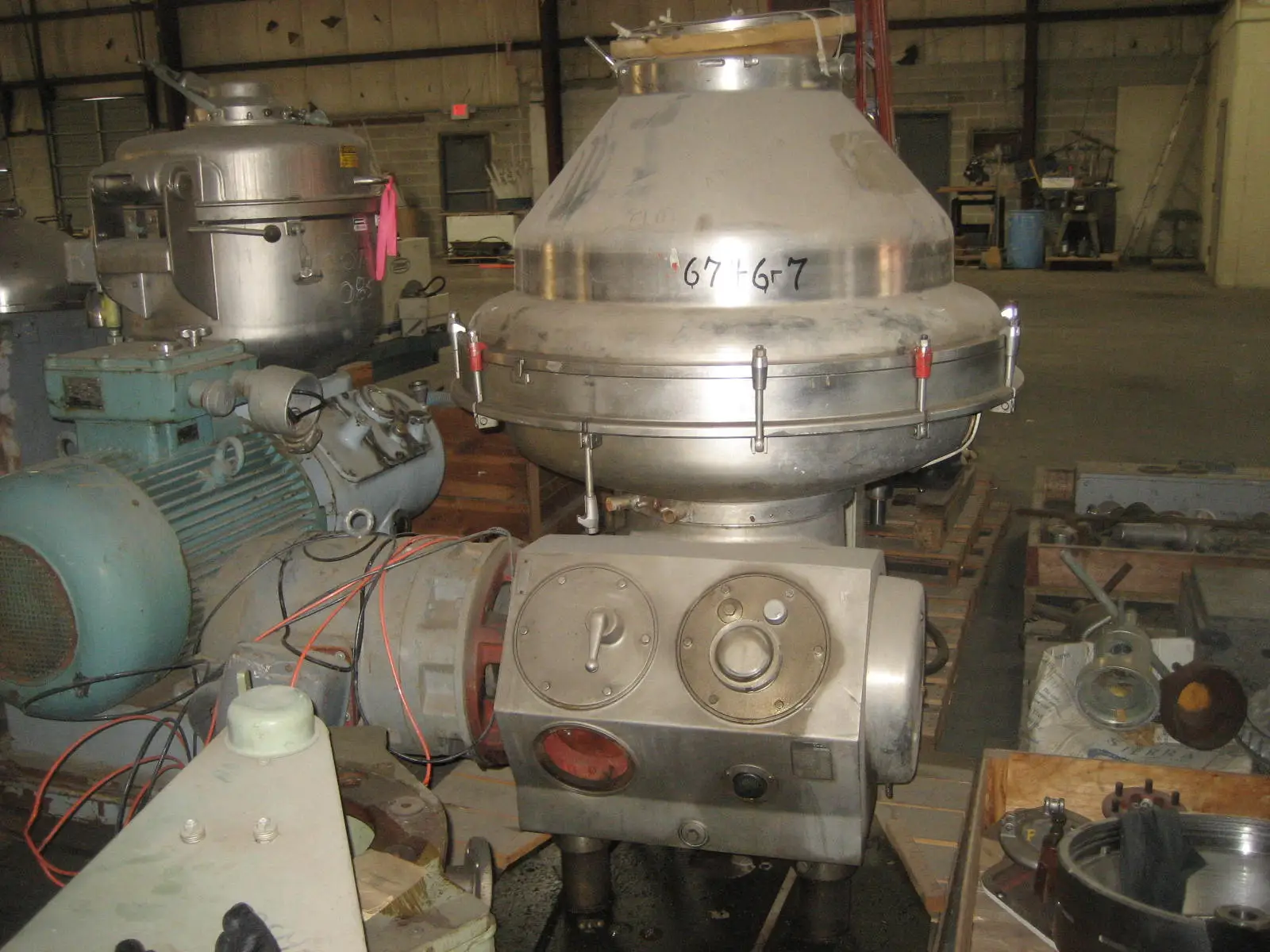USED ALFA LAVAL MRPX 218