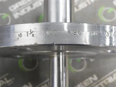 ASA 1-1/2" Flanged Thermowell 300 Class RF 316 SS Used